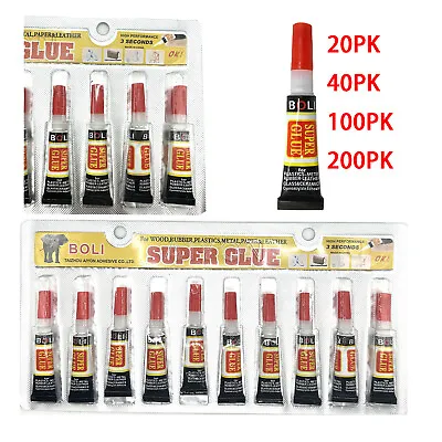 Lots Super Glue - 'Cyanoacrylate Adhesive' Brand NEW Fast Shipping Us Seller • $32.88