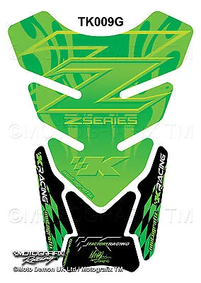 Kawasaki Z750 Z1000 Z Series Motorcycle Tank Pad Motografix 3D Gel Protector • $28.01
