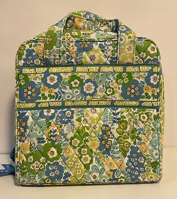 Vera Bradley Tech Organizer Travel Accessory Zip Case Hand Bag Cosmetic Shower • $12.80