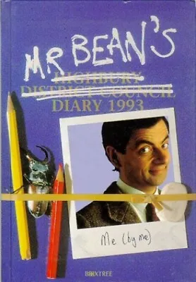 £3 • Buy Mr. Bean's Diary 1993 By Driscoll, Robin Paperback Book The Cheap Fast Free Post