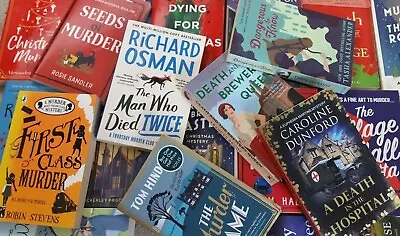 Cosy Murder Mystery Book Bundle Build Your Own Bundle Of Paperbacks Lots • £2.25