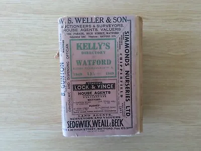 Kelly's Directory Of Watford Bushey Rickmansworth 1949 Telephone Book • £75