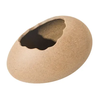  Egg Shaped Vase Dried Flower Ceramic Implement Cactus Planter Dining Table • £7.75