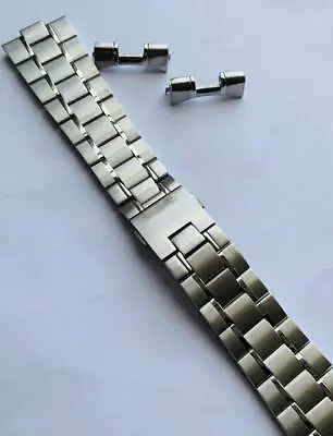 Heavy Duty Stainless Steel Strap For Tag Heuer Watchcurved Lugs18mm22mm24mm • £65