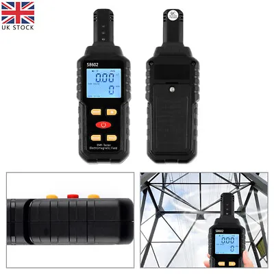 3 In1 Radiation Detector Dosimeter Geiger Counter EMF Electromagnetic Tester New • £15.99