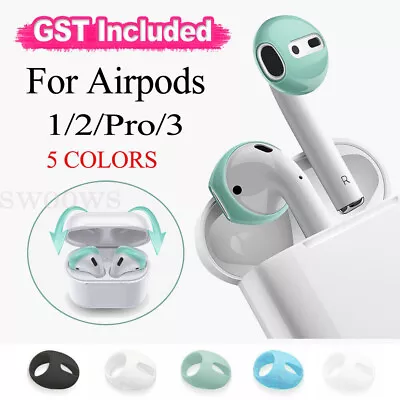 Ear Tips For Apple Airpods Pro 2 3 Case Earpod Cover Ear Hook Earbuds Silicone • $4.56