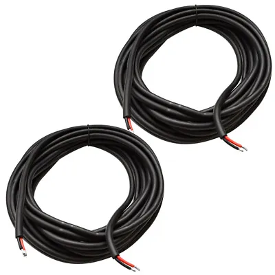 (2) SEISMIC AUDIO 25' Raw Wire HOME PA/DJ SPEAKER CABLE • $31.99