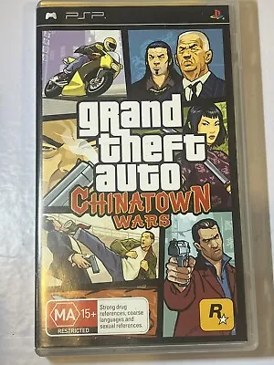 Grand Theft Auto Chinatown Wars  Sony PlayStation Portable PSP Game Complete Map • $65