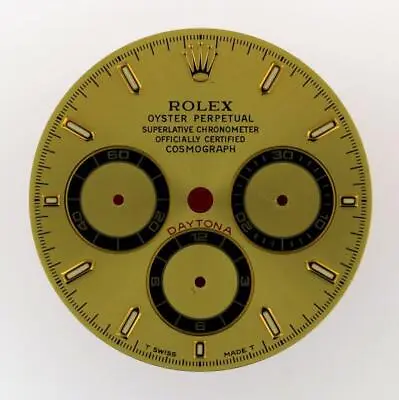 Vintage Men's Rolex Daytona 40mm 16523 16528 Champagne Stick Dial 2/T #K7 • $1340