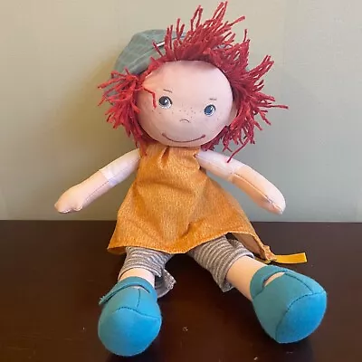 HABA Freya 12  Machine Washable Soft Doll With Red Hair • $12.99