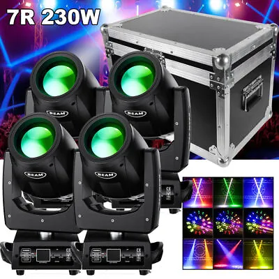 7R 230W Moving Head Light RGBW Stage Lighting LED DMX Beam Disco DJ Party W/Case • $69.34