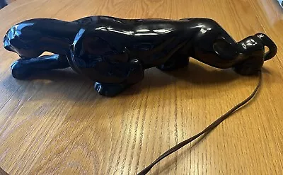 Vintage MCM Crouching Panther TV Lamp • $175