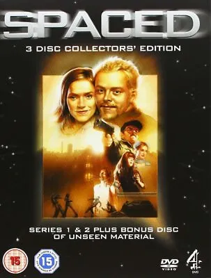 SPACED COMPLETE SERIES COLLECTION DVD BOXSET 3 Disc Simon Pegg New & Sealed R2 • £25.10