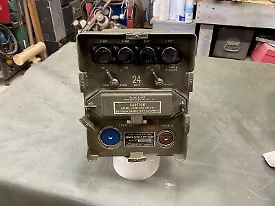 Military Radio Pp-112 24 Volt Power Supply Rt67 Rt66 Rt68 • $135