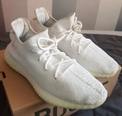 2018 Yeezy Boost 350 V2 Cream/Triple White  UK10.5 Supreme Comfort • £154.99