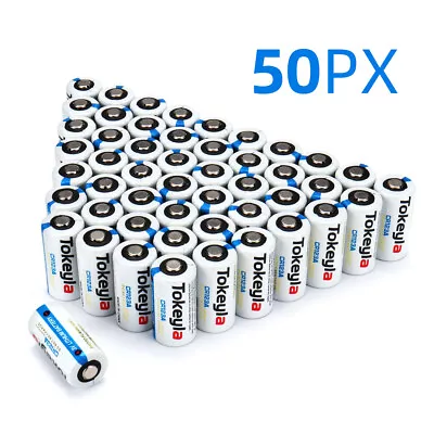 CR123A 3.0V Lithium Battery Cell Battery Lot Durable Camera Flash Meter 1500mAh • $3.99