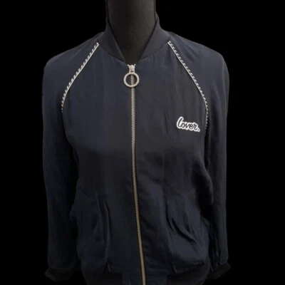 $115 • Buy Lover The Label Susien Chong HOLLER Bomber Jacket 8 VINTAGE & RARE RRP $495