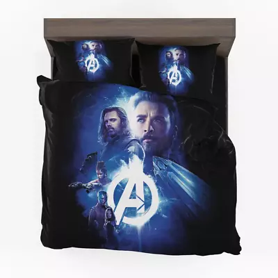 Avengers Nebula Winter Soldier Captain America Mantis Quilt Duvet Cover Set • $54.99