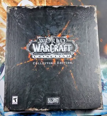 World Of Warcraft CATACLYSM Collectors Edition W Game Keys - PC Game OPENED MINT • $144.99