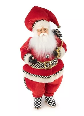 MACKENZIE CHILDS Jolly St. Nick Santa • $198