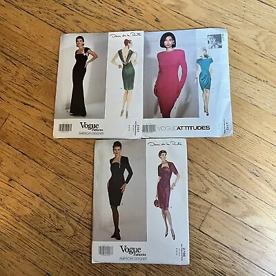 Vogue Designer Patterns Lot Of Three 8-10-12 BRAND NEW Uncut • $30