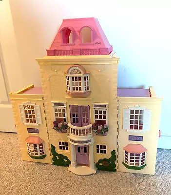 Fisher Price 2005 Mattel Loving Family Grand Mansion Twin Time Dollhouse House  • $74.99