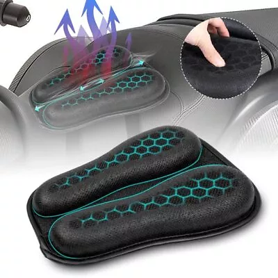 Motorcycle Comfort Seat Cushion Cover 3D Comfort Gel Shockproof Pad Universal • $26.98