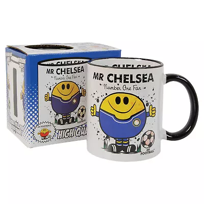 FOOTBALL MUG - Great Gift For CHELSEA Fan (Unofficial) Gift Boxed • £6.95