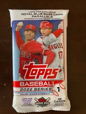 2022 Topps Baseball Cards Pack Series 1 • $6.99