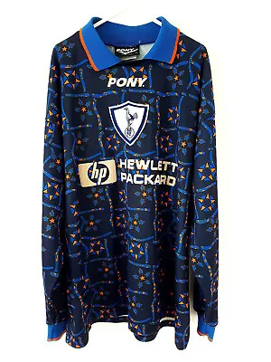 £99.99 • Buy Tottenham Hotspur Goalkeeper Shirt 1996. XL. Original Blue Adults Football Top.