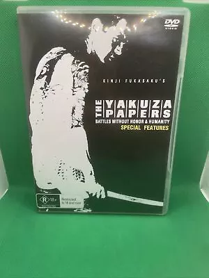 The Yakuza Papers: Battles Without Honor & Humanity Special Features Dvd New • $25.89