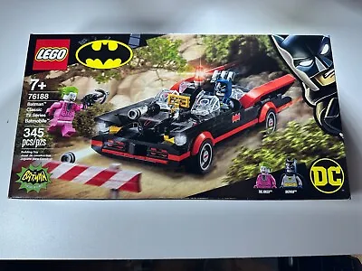 LEGO 76188 DC Batman Classic TV Series Batmobile New Sealed Retired + Free Gift • $59.99