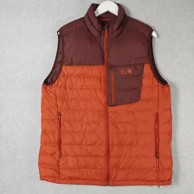 Men's Mountain Hardware Puffer Vest Size Large Q Shield 650 Duck Down • $55.99