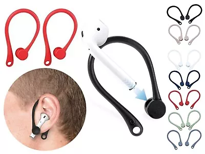 1 Pair AirPods Anti-lost Ear Hook Earphones Holder Protective Earhooks For Phone • £2.43