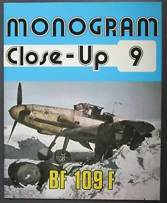 Monogram Close-up No. 9 Bf 109F - Pre Owned! • $23.79