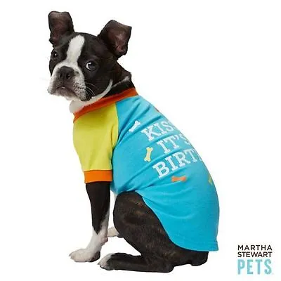 Martha Stewart Pets Birthday Dog Pet T-Shirt X-Small (New With Tags) • $16.99