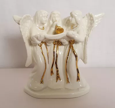 Mikasa Fine China Angel Trio Holiday Elegance Candle Holder • $30