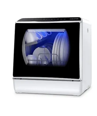..Table Top Dishwasher 6 Programs Mini Dishwasher With Touch Control Auto-dry • £179