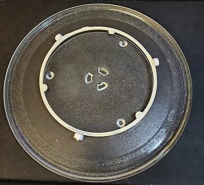 Frigidaire Microwave 13.5 Glass Turntable Tray With Support Ring • $25