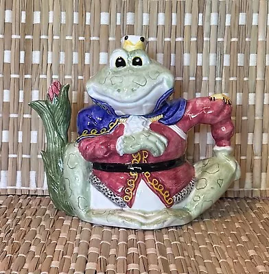 Vintage Unique Whimsical Teapot Wangs International The Frog Prince • $15