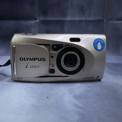 £17.80 • Buy 🔥 Olympus I-Zoom 75 Compact APS Film Camera Multi Auto Focus Retro 073088