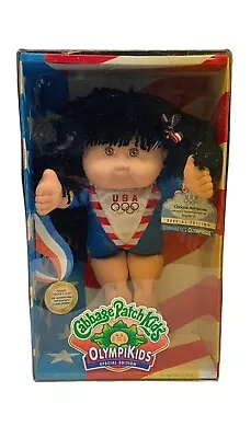 Vintage Cabbage Patch Doll Chrissie Gymnastics Olympikids Special Edition READ • $8.50