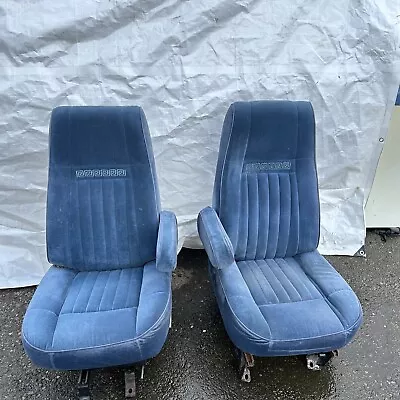1986 Ford F350 Bucket Seats Crew Cab Seat Captains Chair W/ Track 1980-86 F250 • $999.99