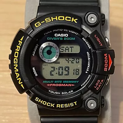 Casio G-Shock GW-200Z-1 The Final Frogman GW200 Tough Solar Digital Watch 200 • $224.99