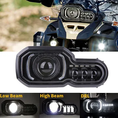 For F650GS/F700GS/F800GS/F800GS LED Headlight Assembly With Angel Eye DRL DOT • $148.99