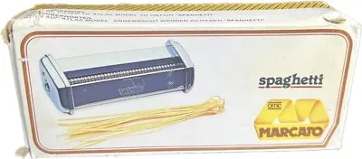 Marcato Spaghetti Pasta Maker Attachment New Old Stock Original Box Atlas Compat • $29.99