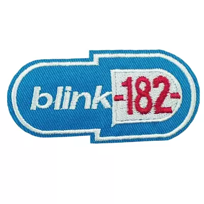 £2.90 • Buy Blink 182 Iron On Sew Embroidered Patch Badge Collectable Rock Metal Band Music