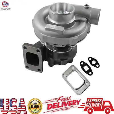 Turbocharger & Gasket T3/T4 T04E T3T4 Turbo .48 A/R 50 Trim For 1.6L Engines US • $106.39
