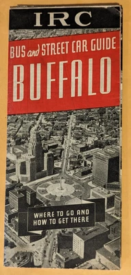 $9.99 • Buy ***vintage 1939 International Railway Co. Buffalo Bus & Street Car Guide***w/map