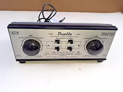 H & M Duette Twin Supply Power Unit - Tested Good Working Order For Hornby Etc • £25